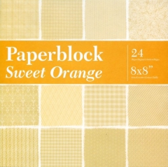 BPB424399 Papierblock Sweet Orange