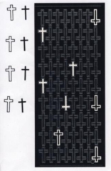 882 Kreuze schwarz