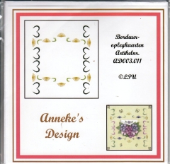AD003.011w Borduuroplegkarten Annekes Design 11