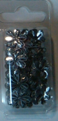 18-3200 Blumenpailleten 15 mm silber