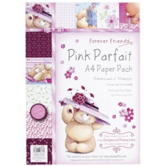 FFS 1602100x A4 Papier Pack Pink Parfait
