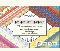 MRPP14 Potpourri-Papier Winter