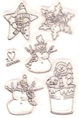 TC0807 Tiny`s Clear stamps Weihnachten